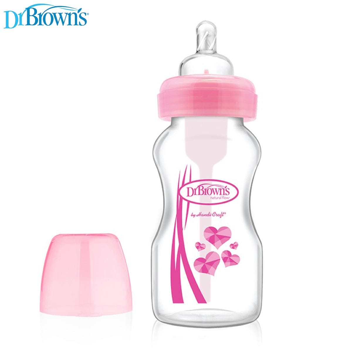 mode Optimistisch Continent Dr. Brown Options+™ Wide-Neck Baby Bottle 270ml (WB91601-ESX) - ZUVARA